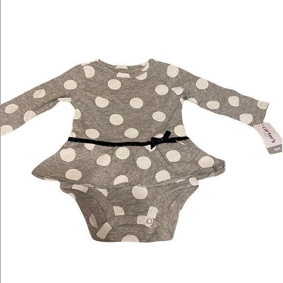 Carter’s | Polka Dot Onesie - Picture 2 of 12